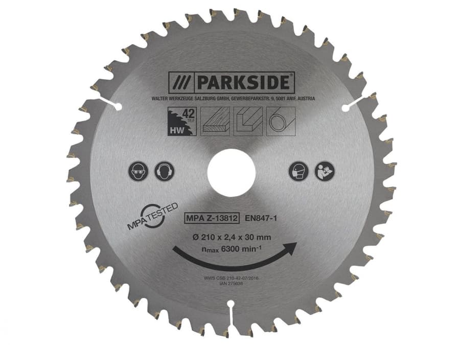 تیغ اره گرد نجاری 42 دندانه 210MM