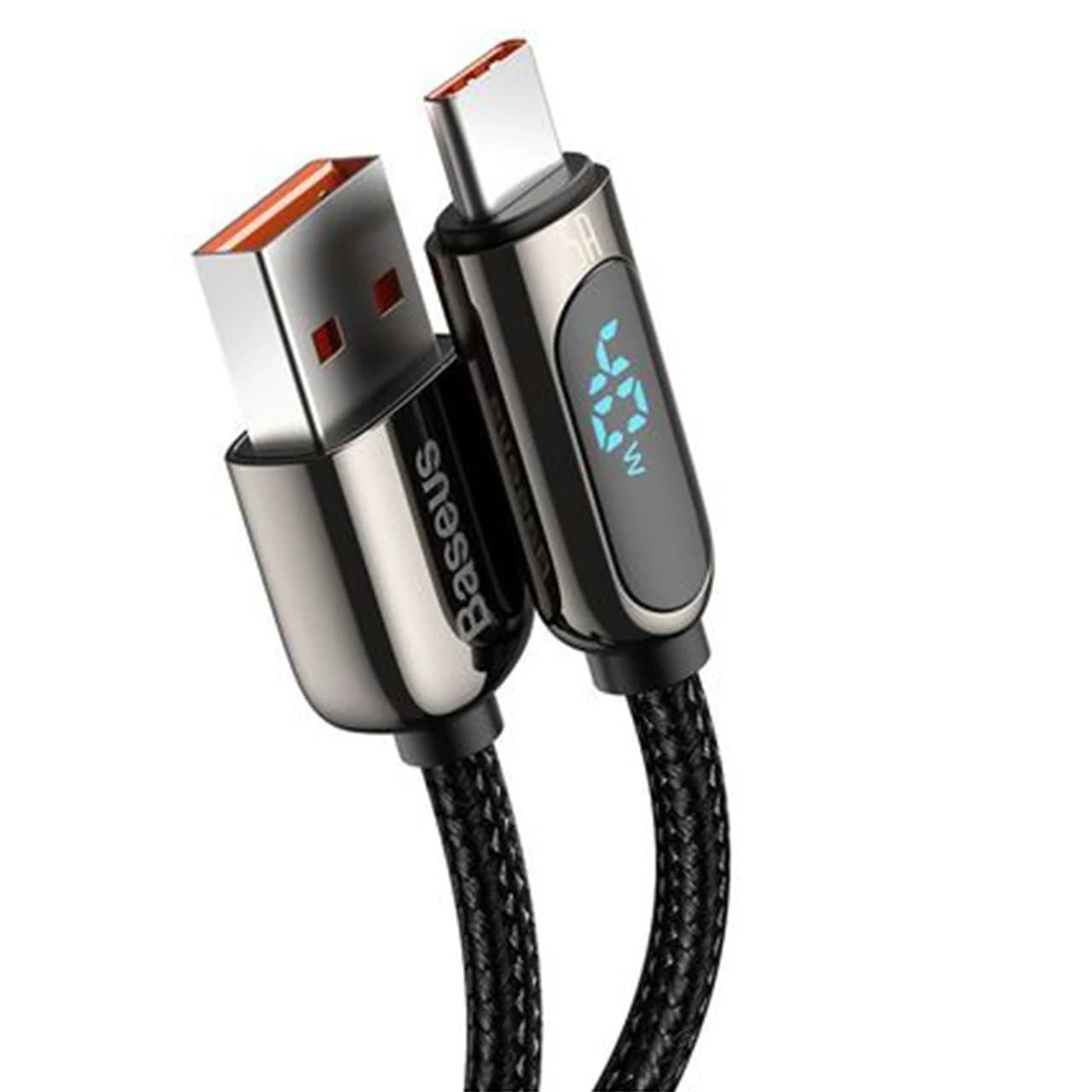 کابل تبدیل USB به تایپ سی بیسوس مدل CATSK طول 2 متر با توان 40 وات — تصویر ۲