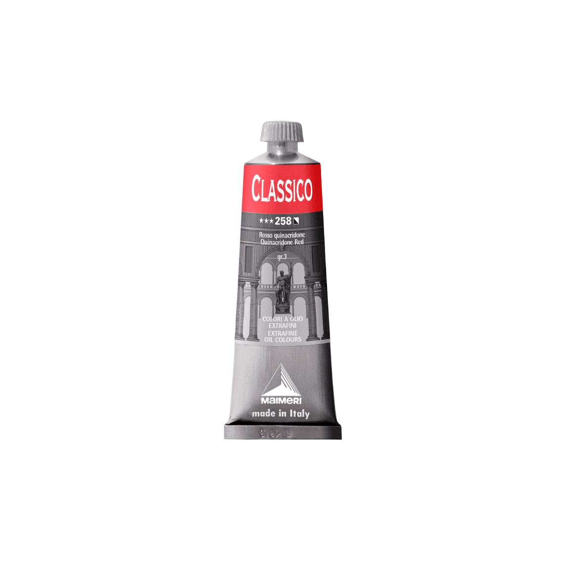 رنگ روغن کلاسیکو مایمری Quinacridone red