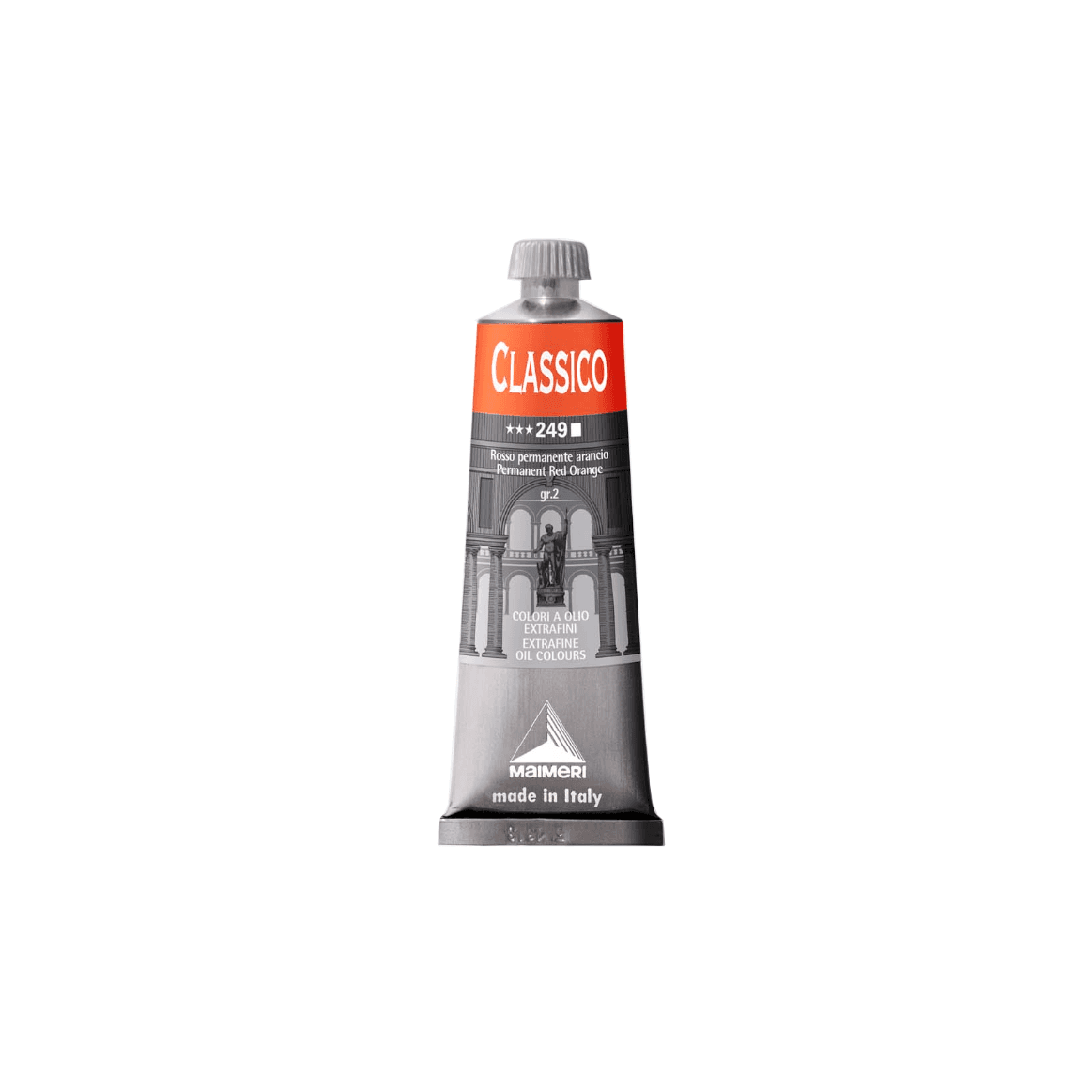 رنگ روغن کلاسیکو مایمری Permanent Red orange