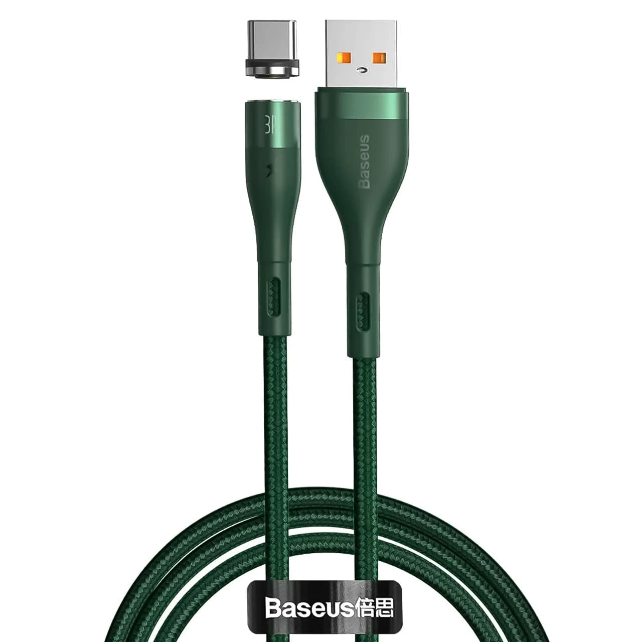 کابل تبدیل USB به تایپ سی مگنتی بیسوس مدل CATXC طول 1 متر توان 3 آمپر