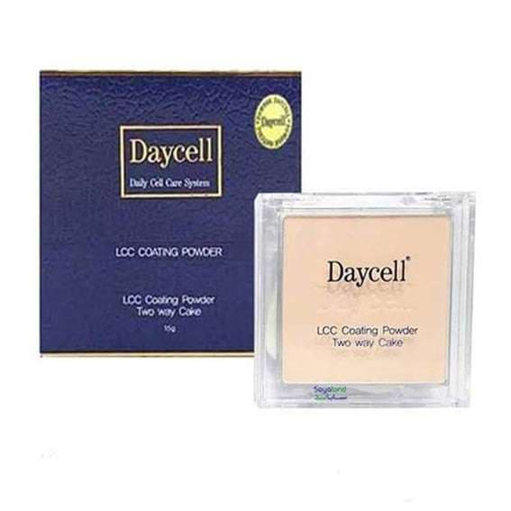 پنکک مربعی دایسل Daycell | ماندگاری بالا، مناسب پوست چرب و خشک – 3 رنگ — تصویر ۲