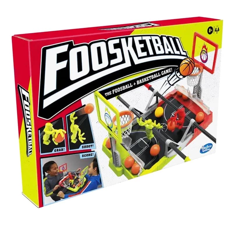 اسباب بازی هاسبرو مدل فوسکتبال FOOSKETBALL — تصویر ۸
