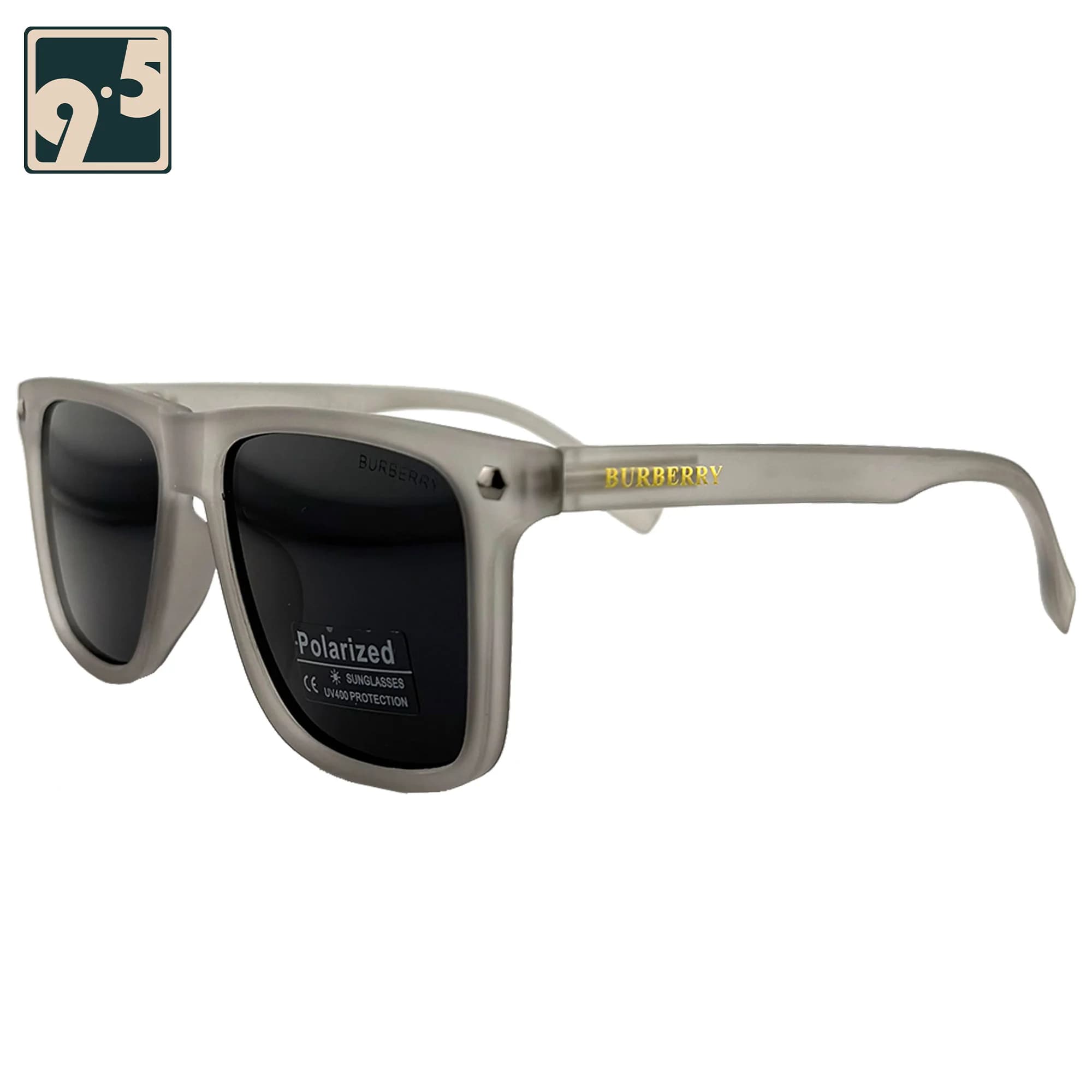 عینک آفتابی مردانه مات دودی Burberry 9829 — تصویر ۳
