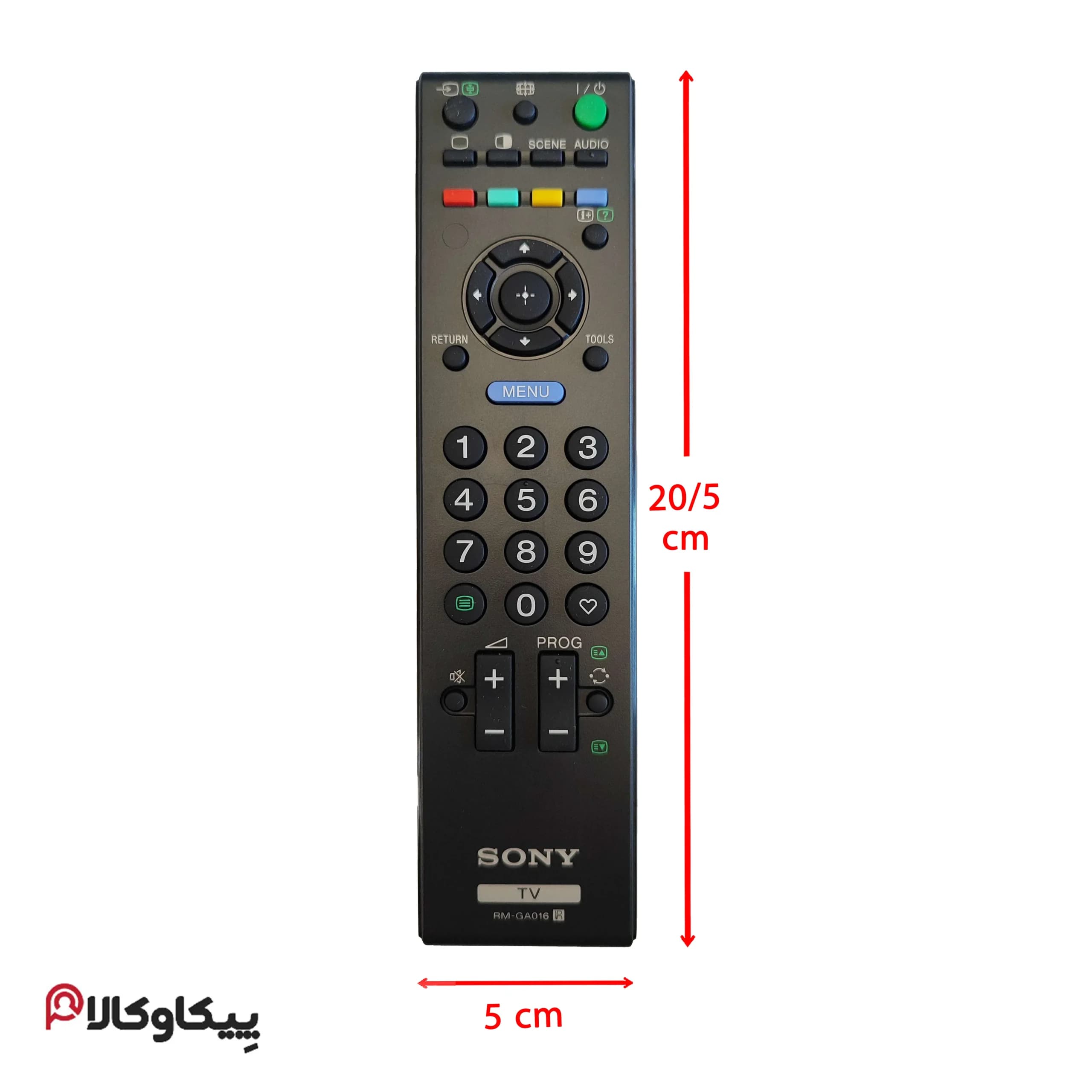 کنترل تلویزیون سونی SONY GA016 — تصویر ۲
