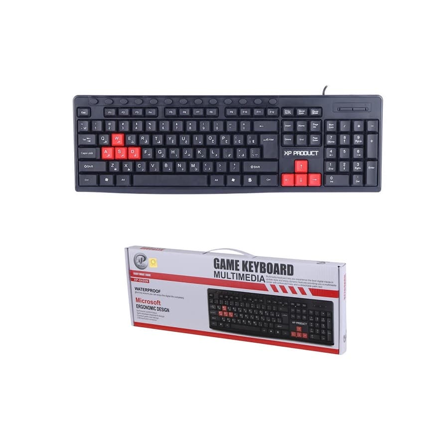 کیبورد سیم دار ایکس پی XP 8400 — تصویر ۲