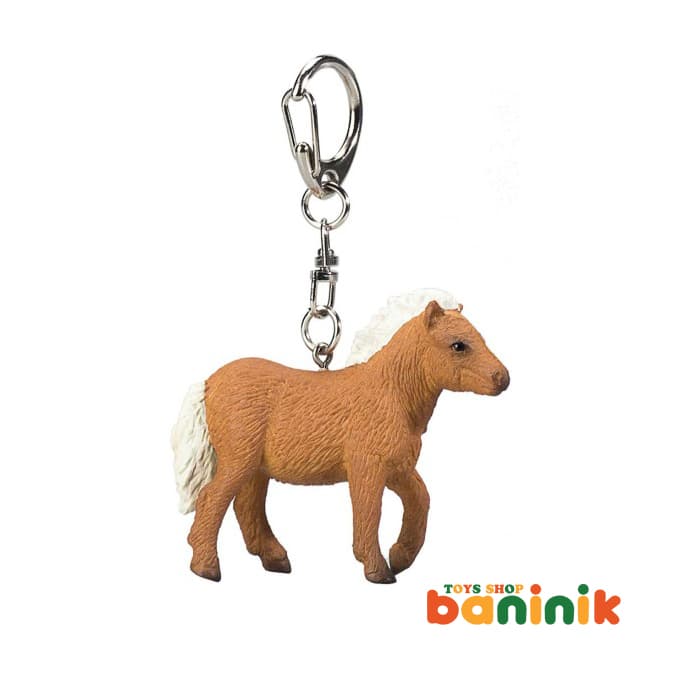 جاکلیدی موجو سری کره اسب شتلندپونی Mojo Shetland pony foal Keychain