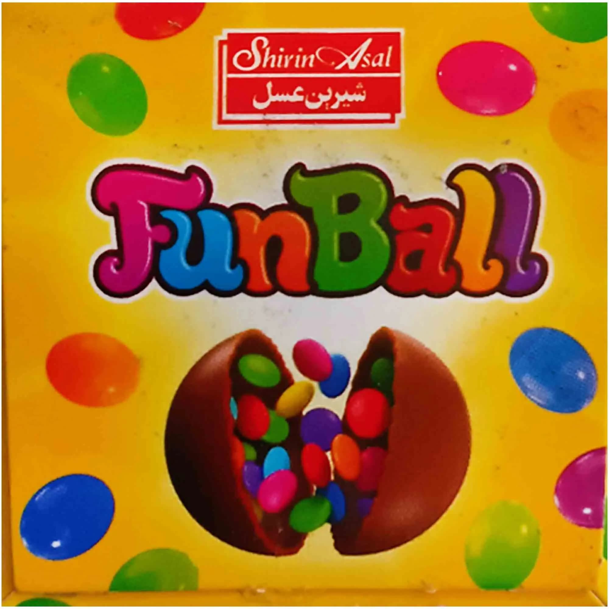 شکلات تخم مرغی با مغز دراژه فان بال شیرین عسل – 35 گرم