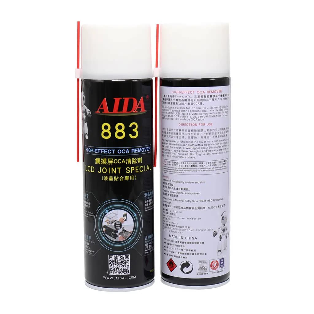 اسپری حلال چسب OCA مدل Aida 883