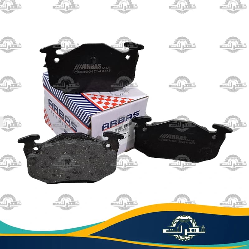 لنت ترمز عقب پژو 206 تیپ5 1380-1392 ارباس (ARBAS) — تصویر ۴