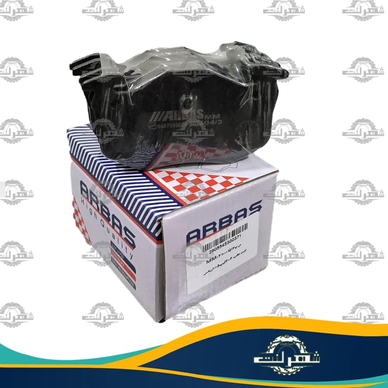 لنت ترمز عقب پژو 206 تیپ5 1380-1392 ارباس (ARBAS) — تصویر ۳