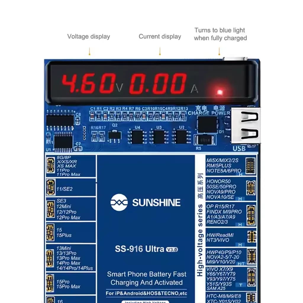 شوکر باتری Sunshine SS-916 Ultra ورژن 3.0 — تصویر ۵