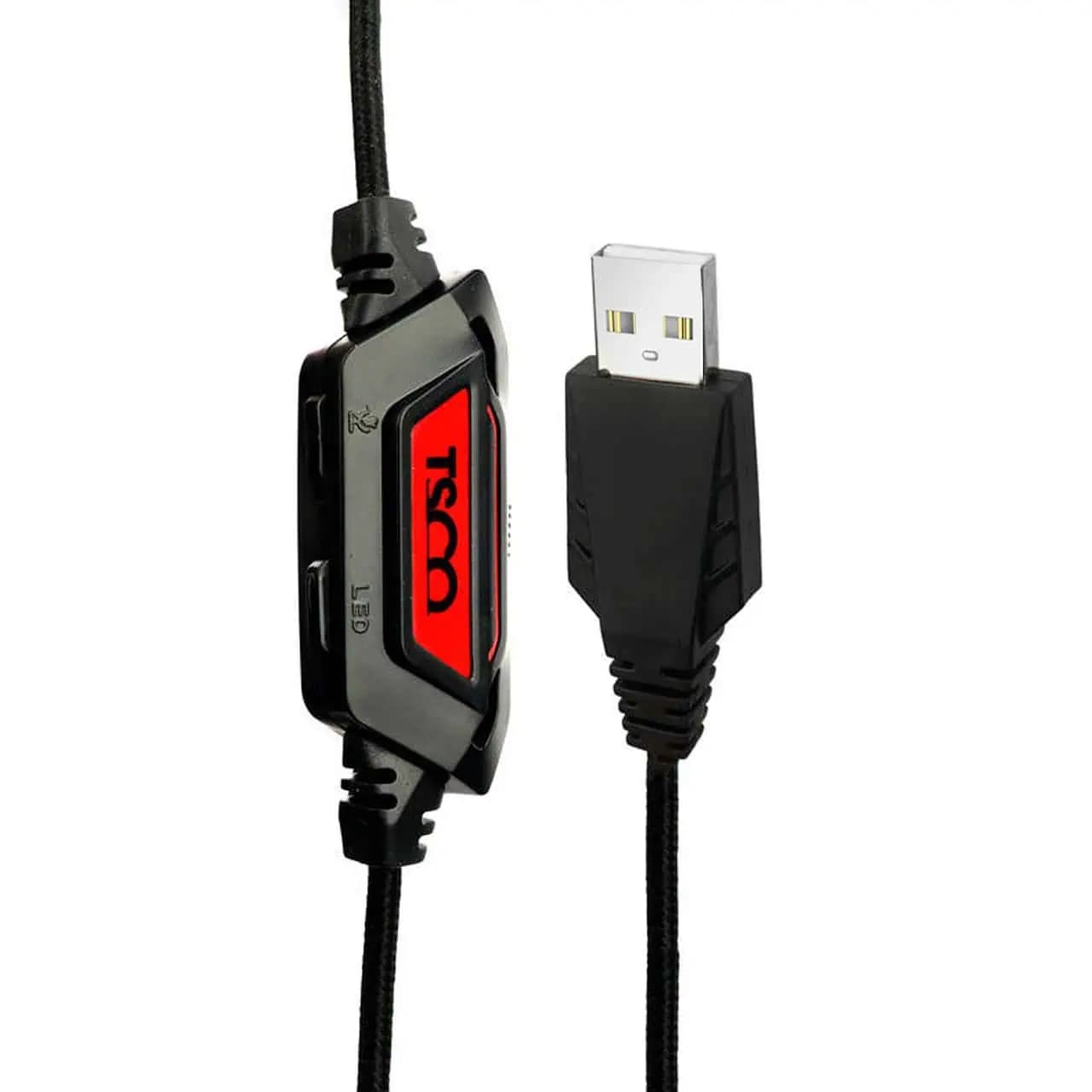 هدفون با سیم گیمینگ تسکو مدل GH 5159 – مشکی — تصویر ۵