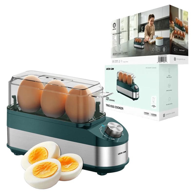 تخم مرغ پز 3عددی گرین لاین مدل Green Lion Trio EGG Cooker