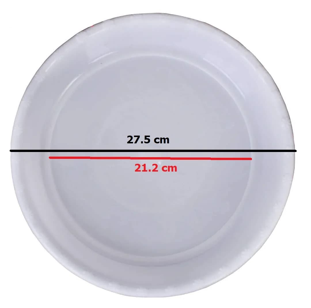 زیرگلدانی مدل p10 – 27.5 cm (21.2) بسته 6 عددی — تصویر ۳