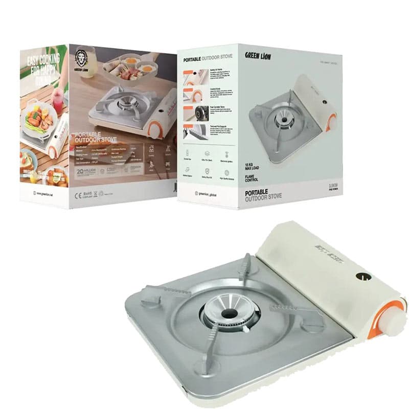 اجاق گاز کمپینگ قابل حمل گرین لاین مدل Green Lion portable outdoor stove