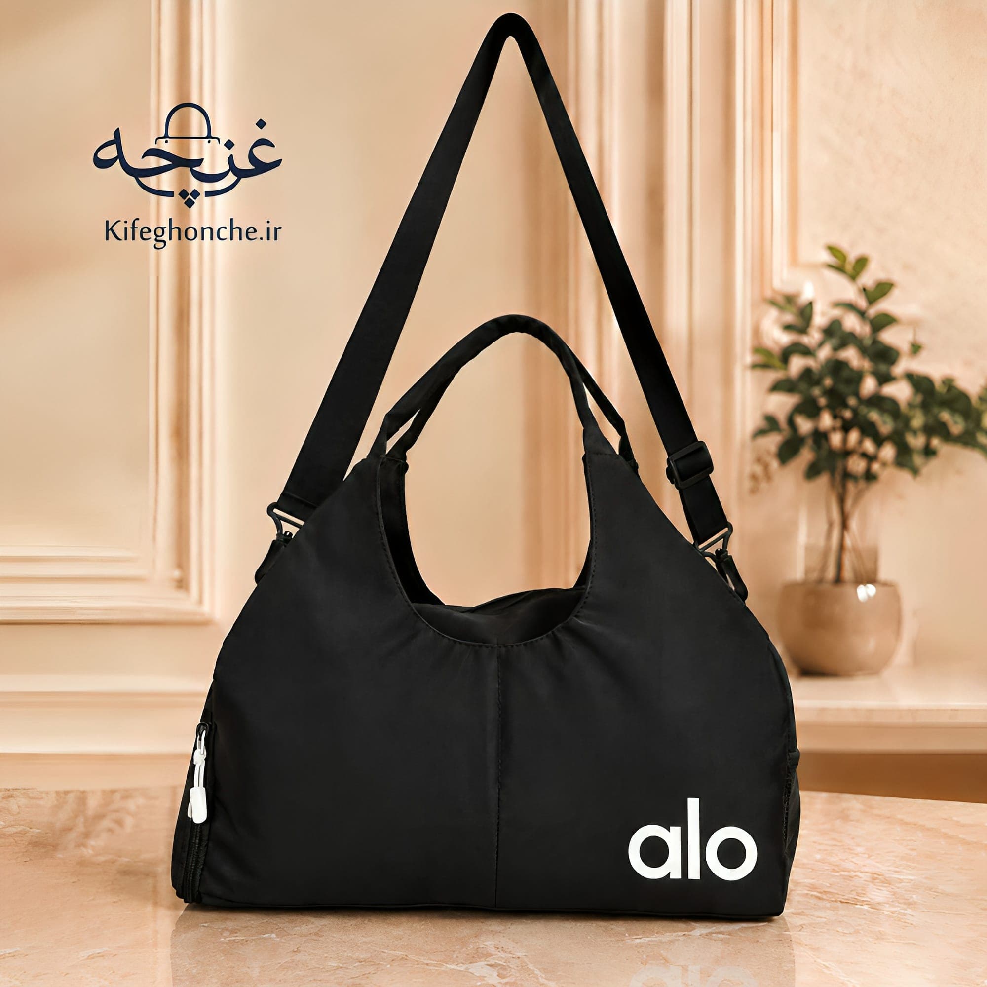 ساک ورزشی مدل خفاشی جاکفشی دار (متریال باکیفیت و هواکش جاکفشی)
