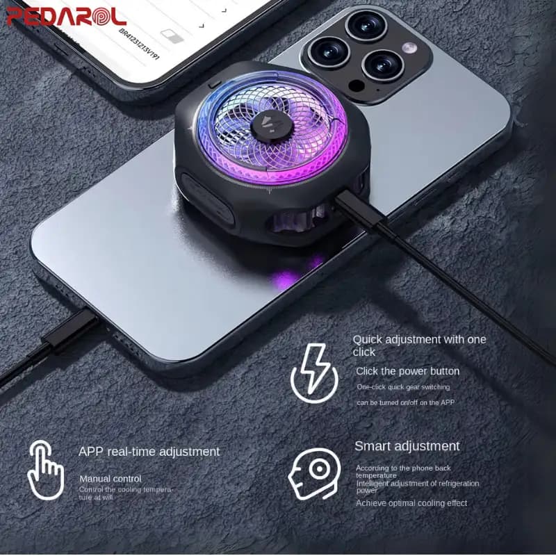 خنک کننده موبایل بلک شارک Black Shark MagCooler 4 Pro — تصویر ۸
