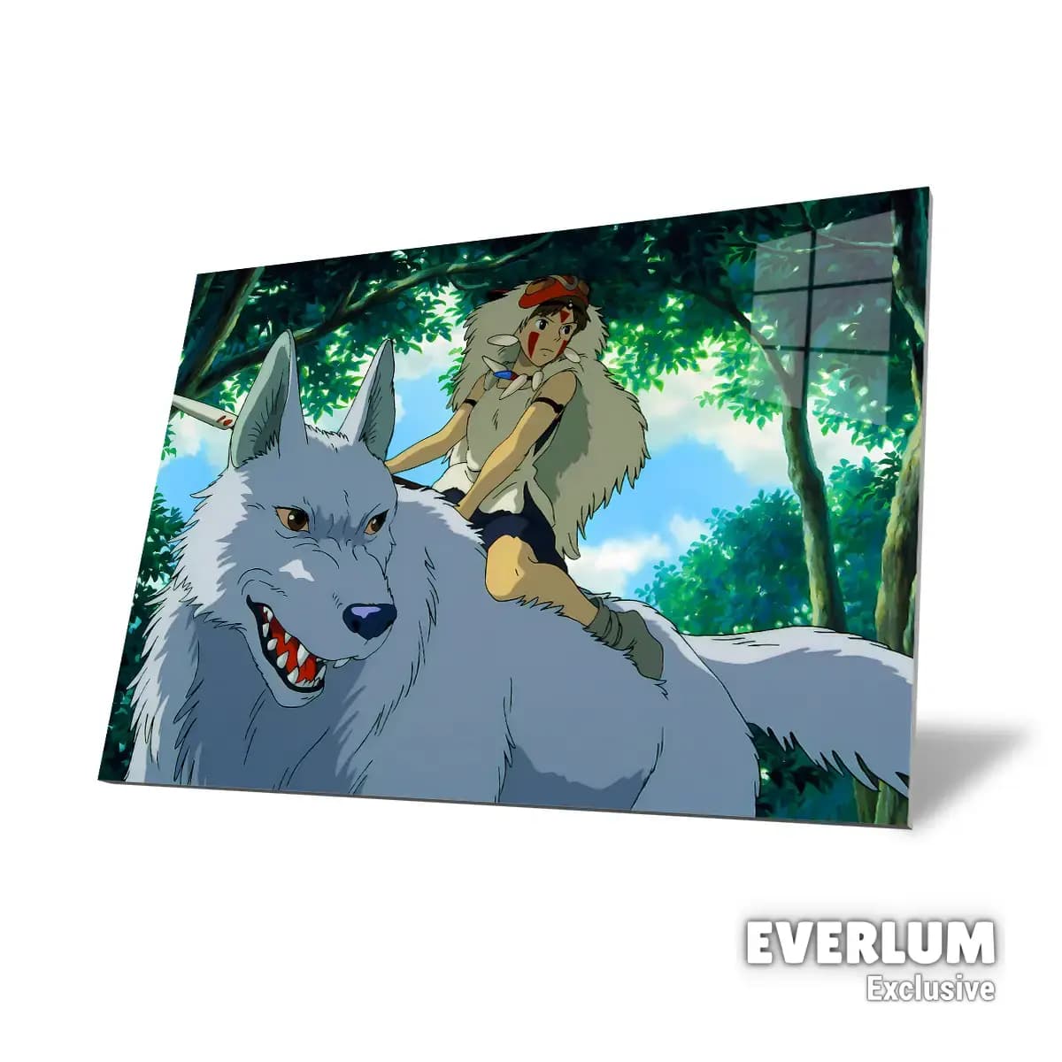 متال پوستر انیمه Princess Mononoke کد N609 — تصویر ۴