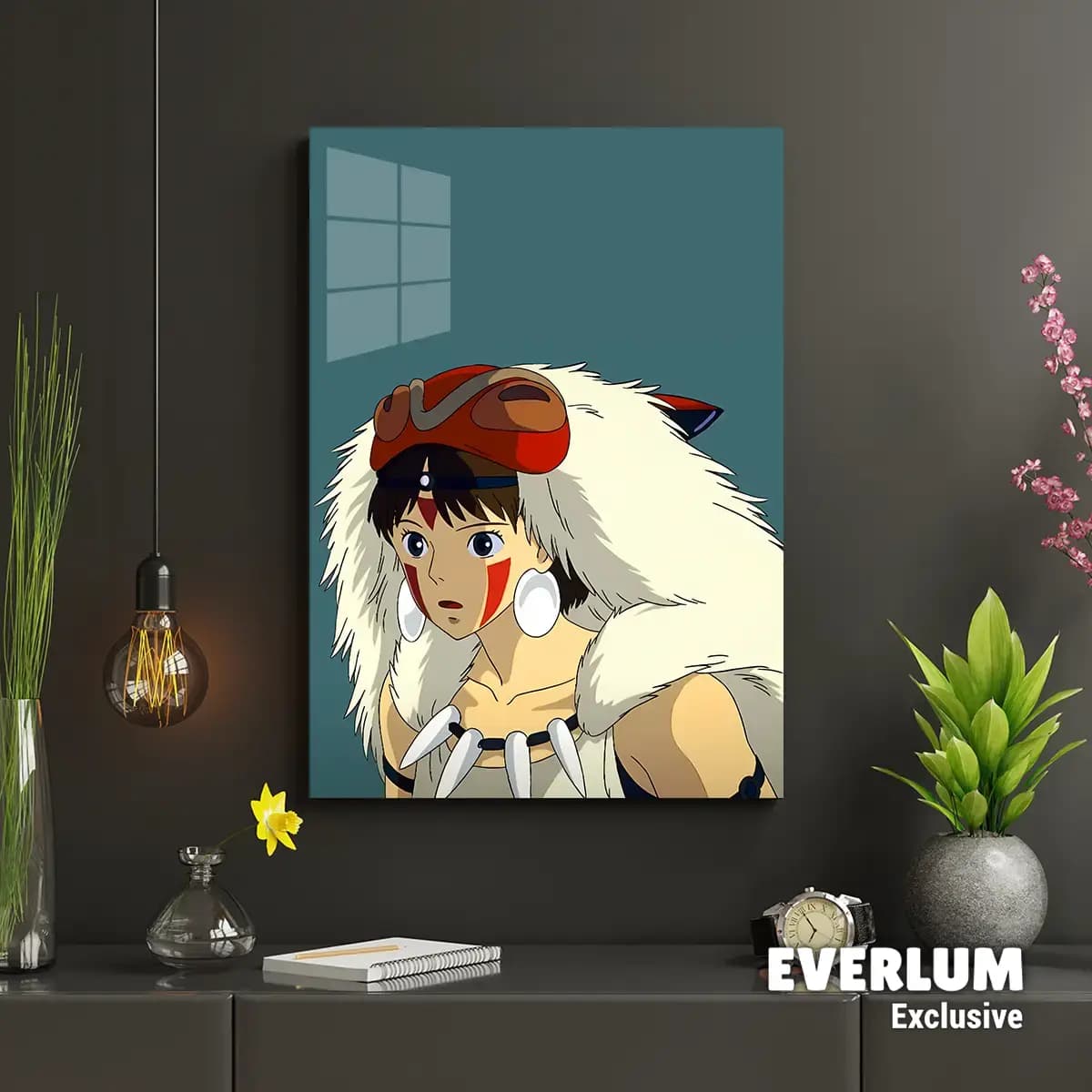 متال پوستر انیمه Princess Mononoke کد N605 — تصویر ۳