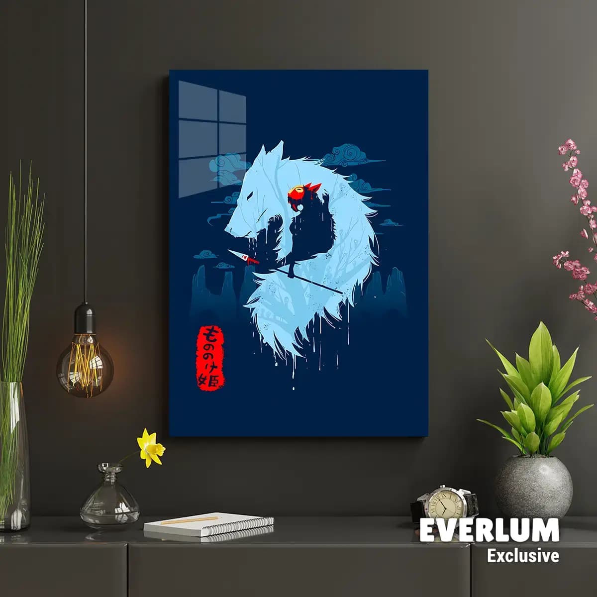 متال پوستر انیمه Princess Mononoke کد N603 — تصویر ۳