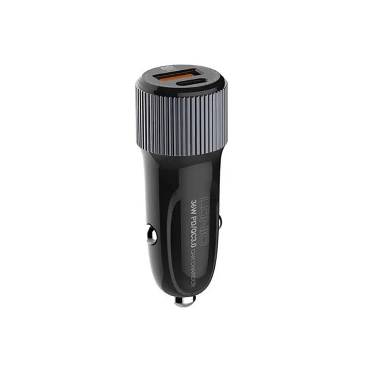فندکی الدینیو LDNIO مدل C510Q | شارژر فندکی خودرو 36 وات QC3.0 و PD3.0 — تصویر ۲
