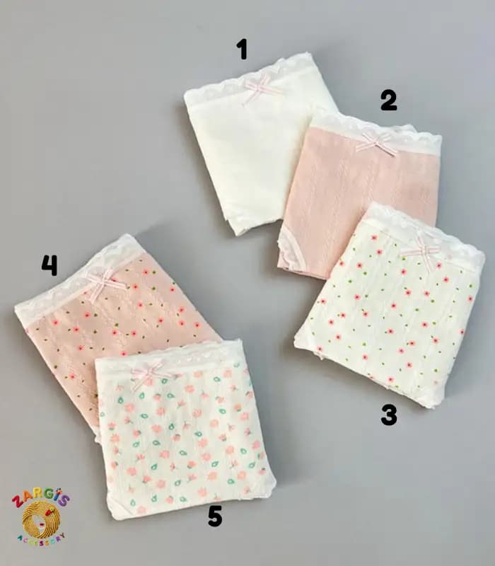 شورت زنانه نخی گلدار