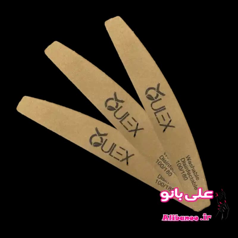 سوهان دستی ناخن برند اولکس (قابل شستشو)100/180