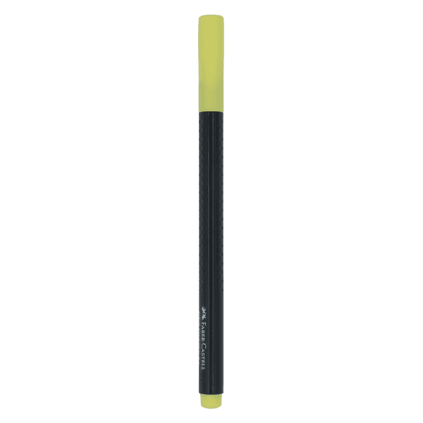 روان نویس نوک نمدی زرد نئونی فابرکاستل (FABER CASTELL)