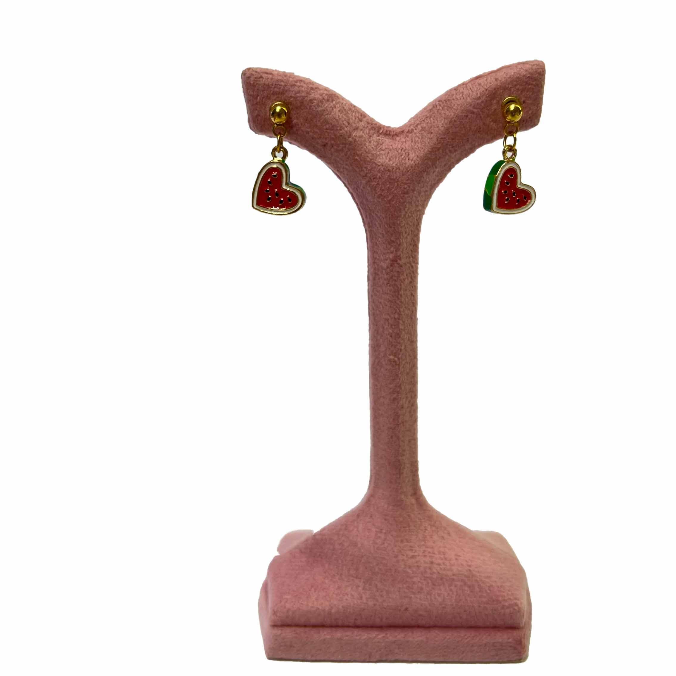 گوشواره هندوانه قلبی