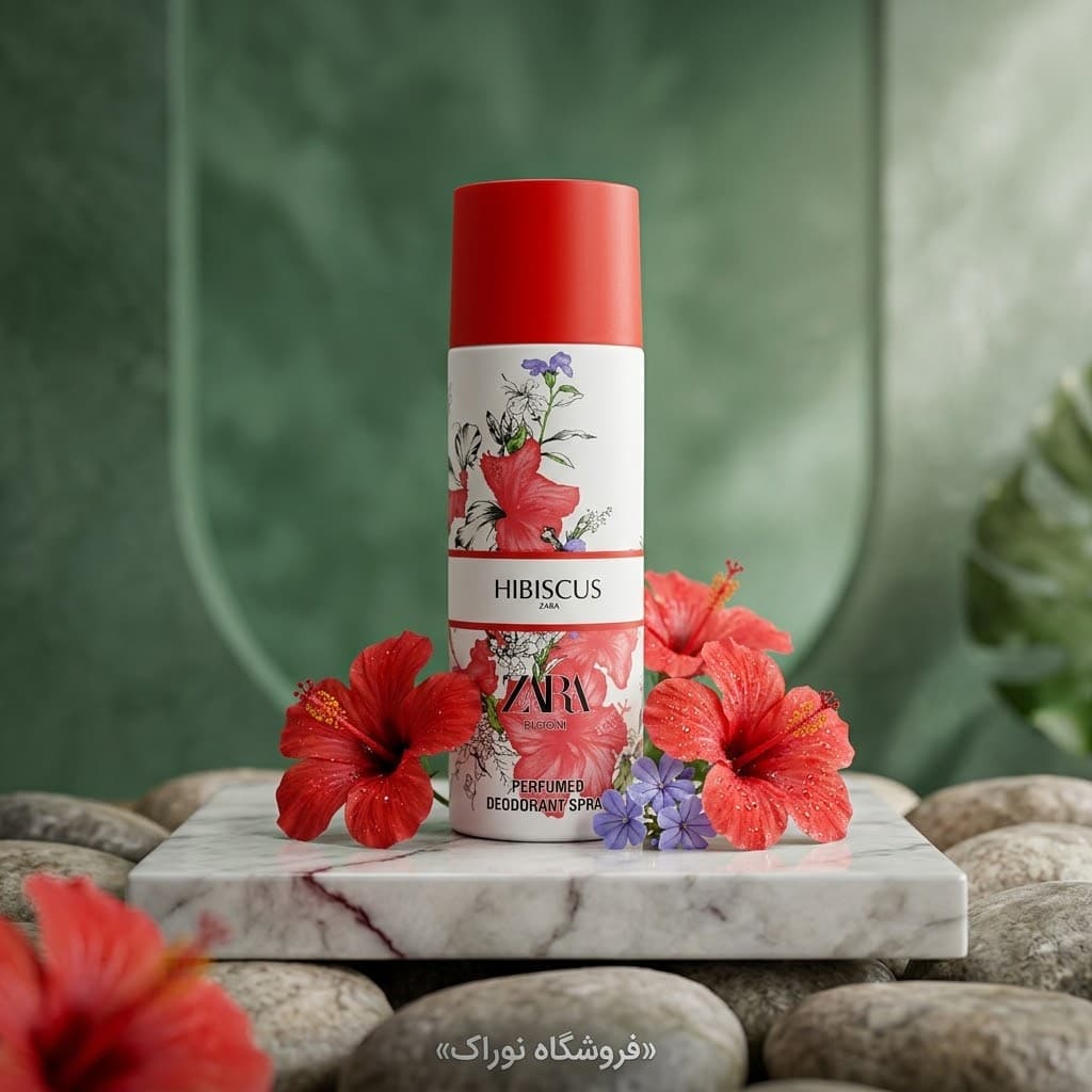 اسپری بدن زنانه زارا هبیسکاس حجم ۲۰۰ میل | اسپری Hibiscus