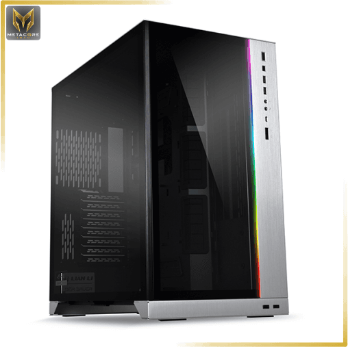 کیس کامپیوتر از برند لیان لی مدل Lian Li O11 DYNAMIC XL Silver نقره ای
