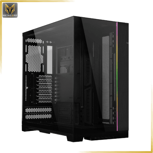 کیس کامپیوتر از برند لیان لی مدل Lian Li O11 DYNAMIC EVO XL Black مشکی RGB