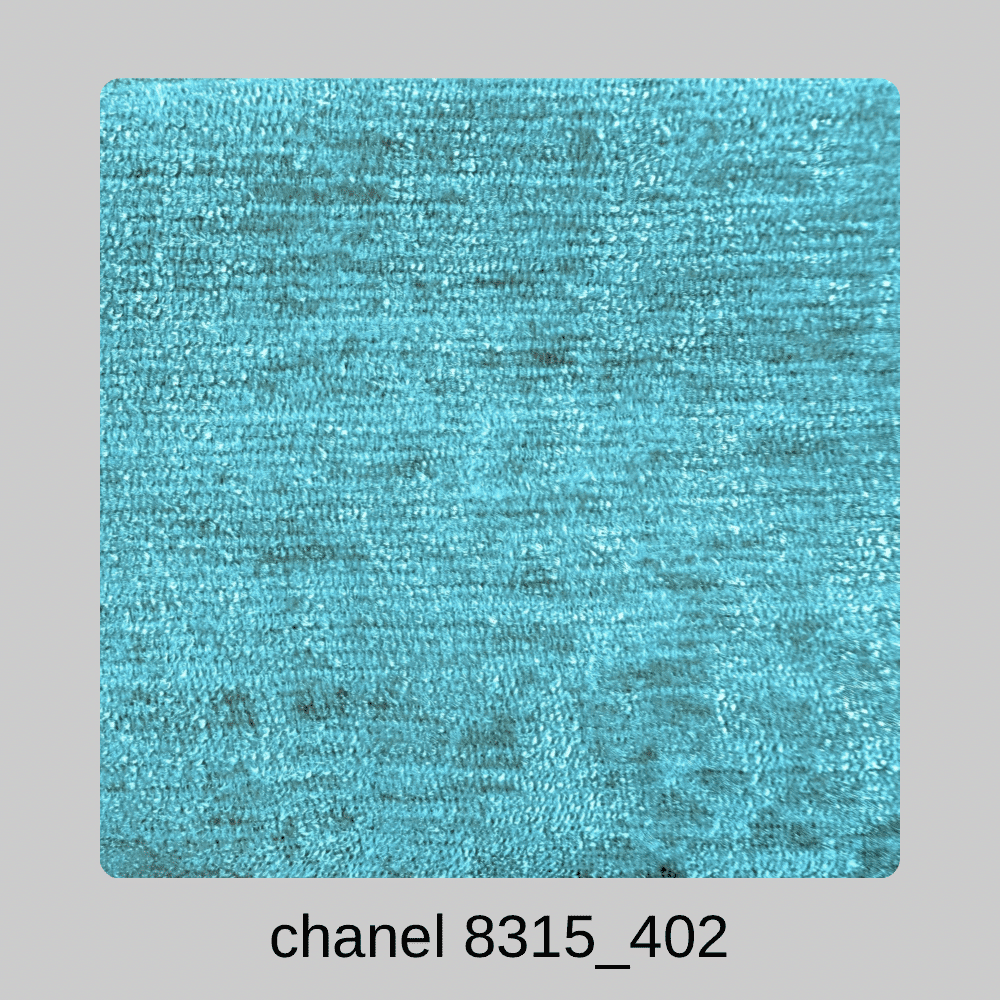 پارچه مخمل شانل آبی آسمانی کد 402_8315