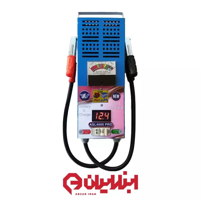 تستر پیشرفته باتری و دینام خودرو آنالوگ و دیجیتال مدل TES-4000-200A pro