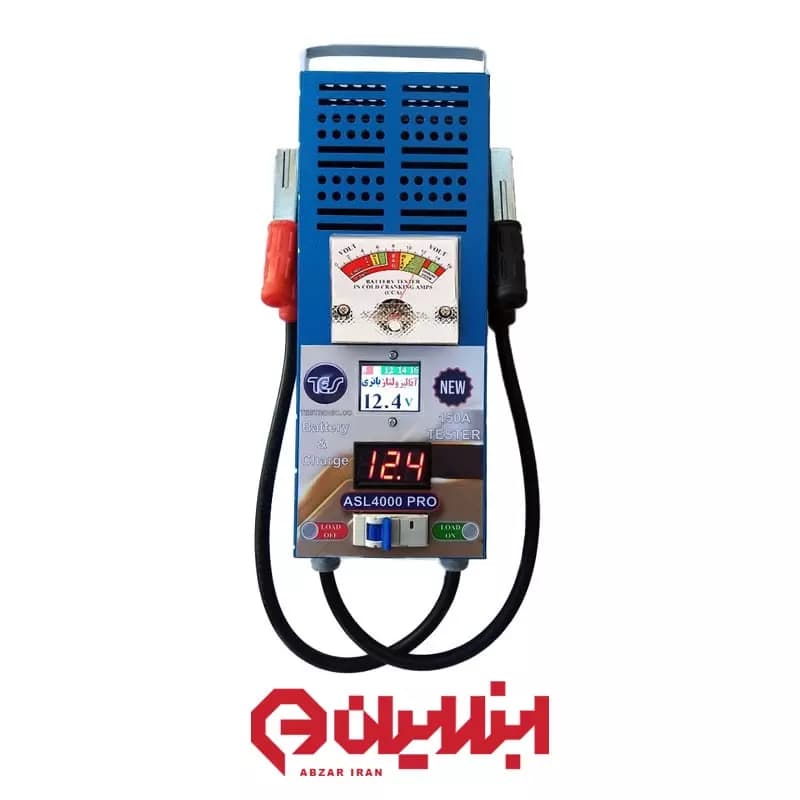 تستر پیشرفته سخنگو باتری و دینام خودرو آنالوگ و دیجیتال مدل TES-4000-150A pro-s — تصویر ۲