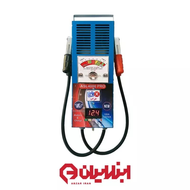 تستر پیشرفته سخنگو باتری و دینام خودرو مدل TES-4000-100A pro-s