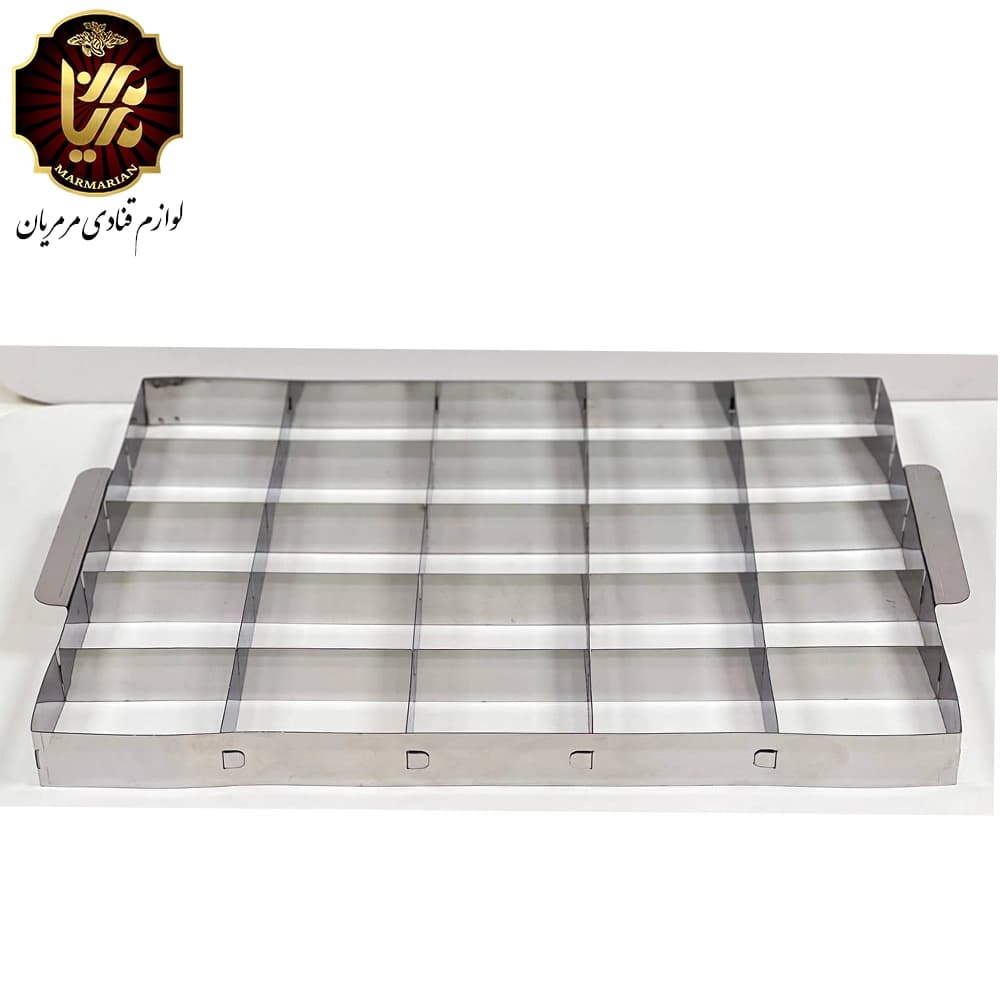 اسلایسر (مقسم) استیل مستطیل 30*40