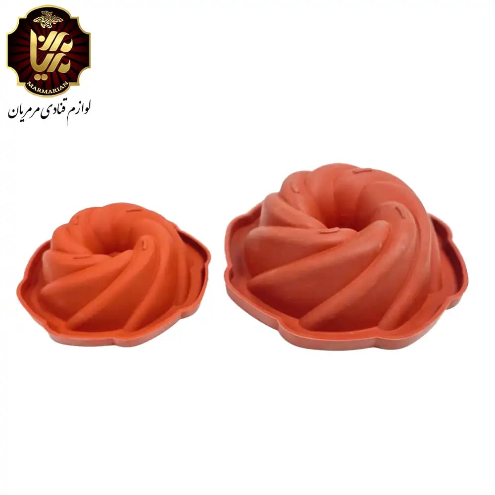 قالب سیلیکون دسری پیچ در 2 سایز