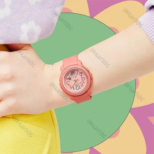 ساعت زنانه کاسیو (Casio) اصل|مدل BGA-290PA-4ADR — تصویر ۴