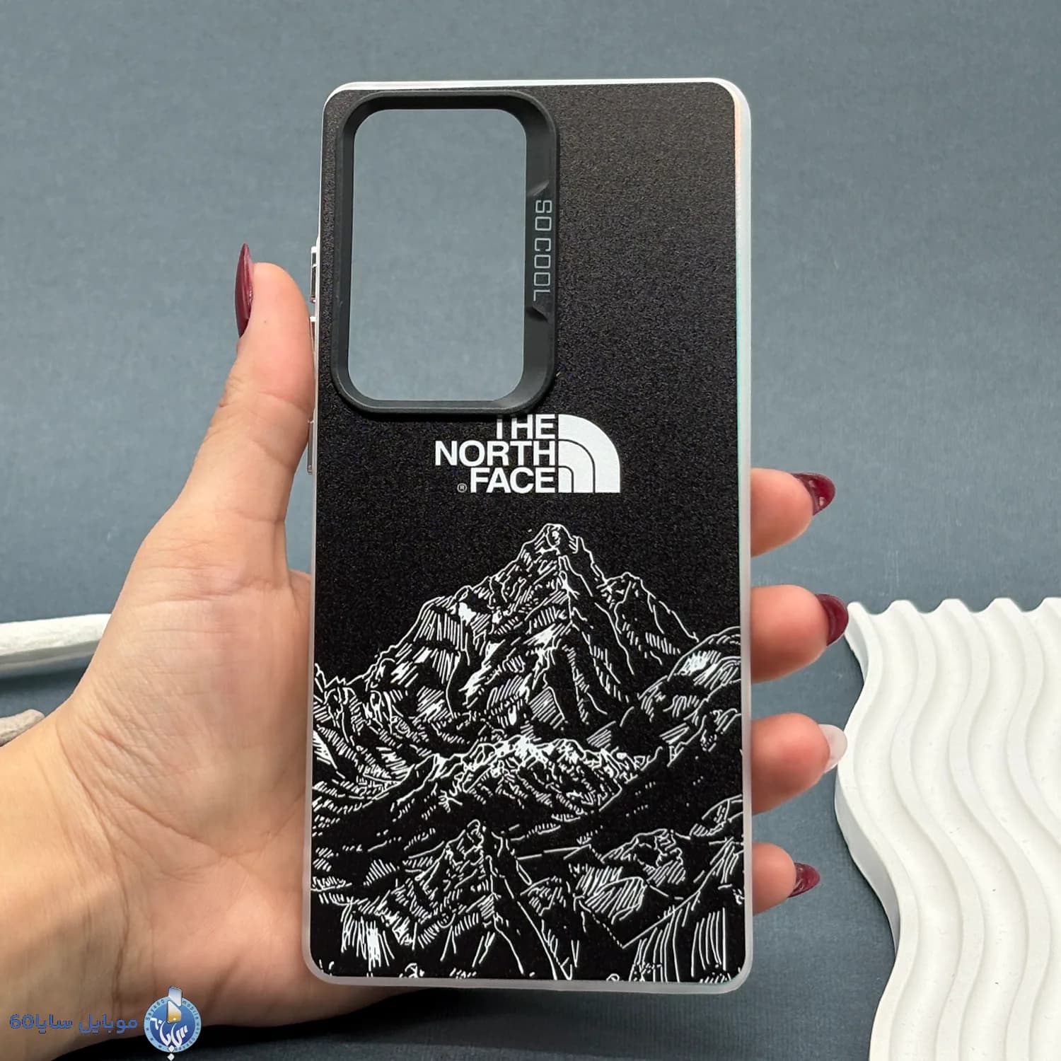 قاب موبایل Galaxy S25 Ultra مدل Socoolطرح the north face — تصویر ۲