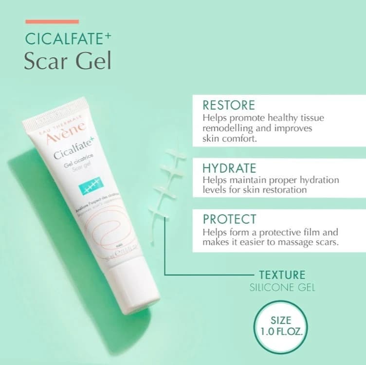 ژل ترمیم کننده سیکالفیت پلاس اون Avene مخصوص بخیه(30 میل) — تصویر ۴