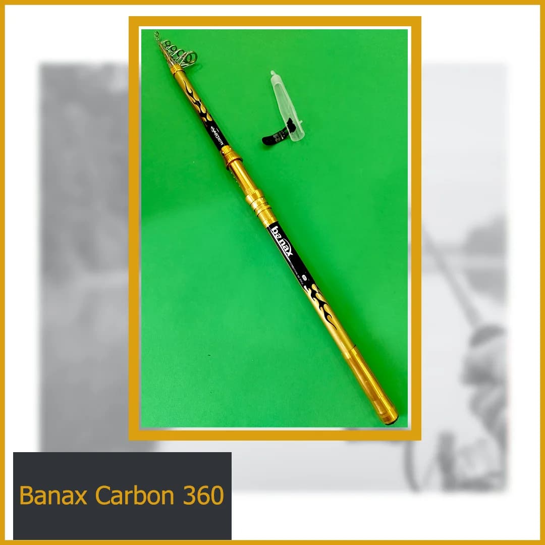 چوب ماهیگیری Banax Carbon 360 قدرتی — تصویر ۲