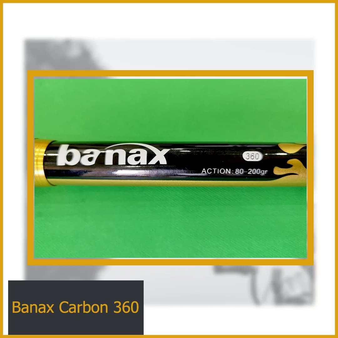 چوب ماهیگیری Banax Carbon 360 قدرتی — تصویر ۷