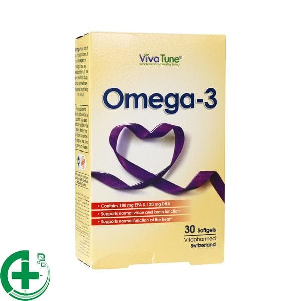 ویواتیون سافت ژل امگا 3 30عددی/ Viva tune softgels omega 3 30cap