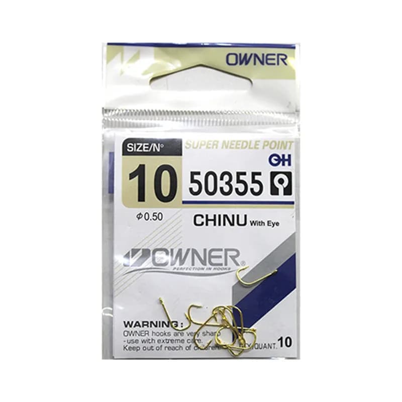 قلاب ماهیگیری Owner سایز 10 — تصویر ۲