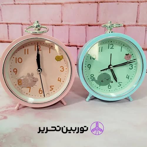 ساعت رومیزی گرد 656-46- سبز — تصویر ۲