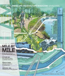 مجله Landscape Architecture Magazine USA؛ فوریه 2025