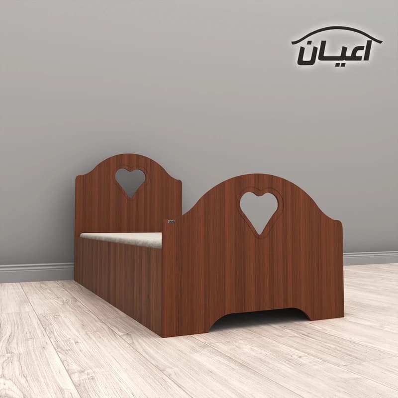 تخت خواب یک نفره مدل FH470 طرح فانتزی سایز 90×200 سانتی متر — تصویر ۷
