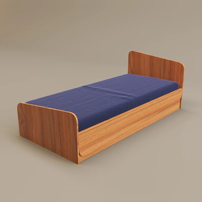 تخت خواب یکنفره مدل FH299 سایز 90×200 سانتی متر — تصویر ۹
